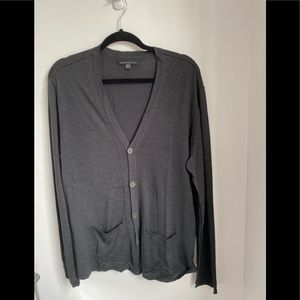 John Varvatos Charcoal Men’s Cardigan